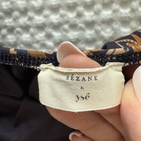 Sezane x YSE Alhambra One Piece Swimsuit Womens Medium Resortwear Beach Summer - Picture 10 of 13